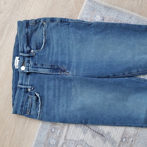 Good American Denim Jeans Skinny Stretch In Indigo Sz8/29 - Picture 3 of 12